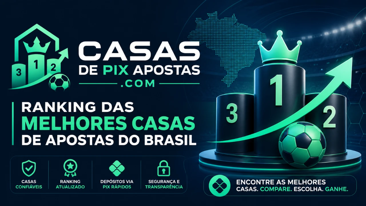 Banner Casas de Pix Apostas — comparativos de apostas e casino